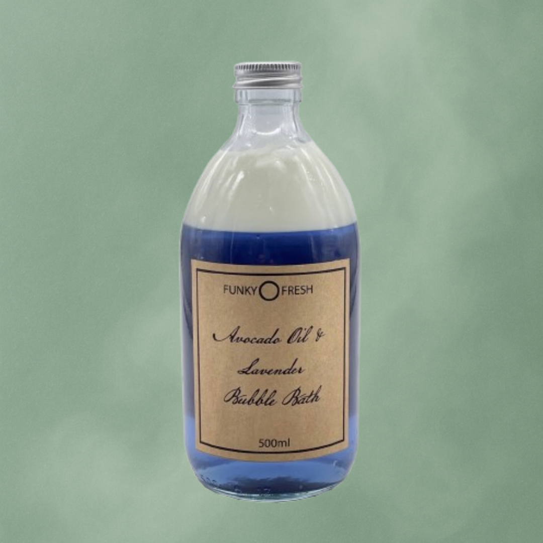 Bain Moussant Huile d'avocat & Lavande, 500ml