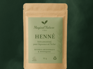 Poudre de Henné neutre (Cassia auriculata)- Revitalise et apaise