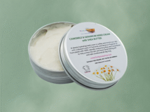 Crème Mains Camomille & Géranium – Hydratation et Douceur 250ml